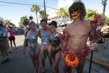 Body Painting 2009 photo - Duval Street, Key West